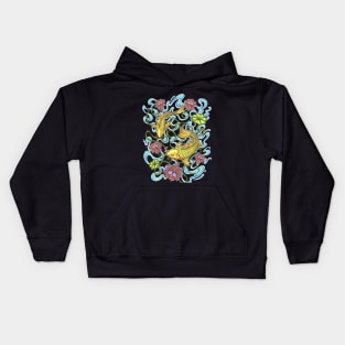 The Golden Koi Kids Hoodie